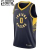 Maillot Enfant Indiana Pacers Tyrese Haliburton 0 2022-23 Nike Icon Edition Navy Swingman